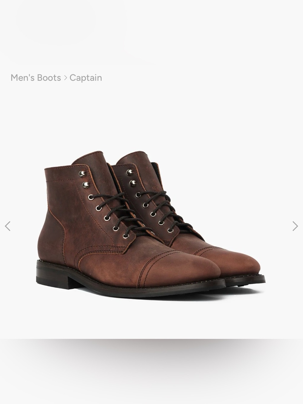 Men’s Thursday Boot Co. Captain (Arizona Adobe)